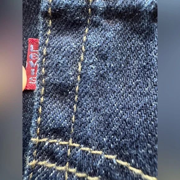 NWT Deadstock Vintage Y2K 2001 Superlow Bootcut Levi’s size 11 Junior - Picture 11 of 13
